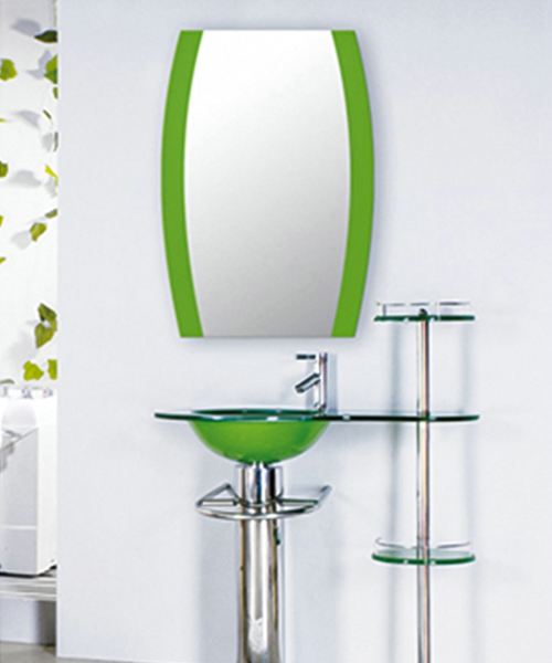 Multi-color and diverse,lightweight,glass vanity wash basin with stainless steel stand cabinet JH-8051